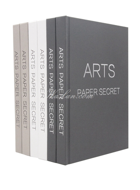 黑白灰外b文装饰书英文仿真书 简约现代样板房 家居酒店书柜摆件