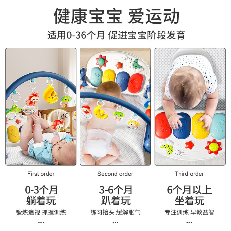 新生礼物婴幼儿百天生日实用送礼满D月宝宝0一1岁见面礼盒儿童玩