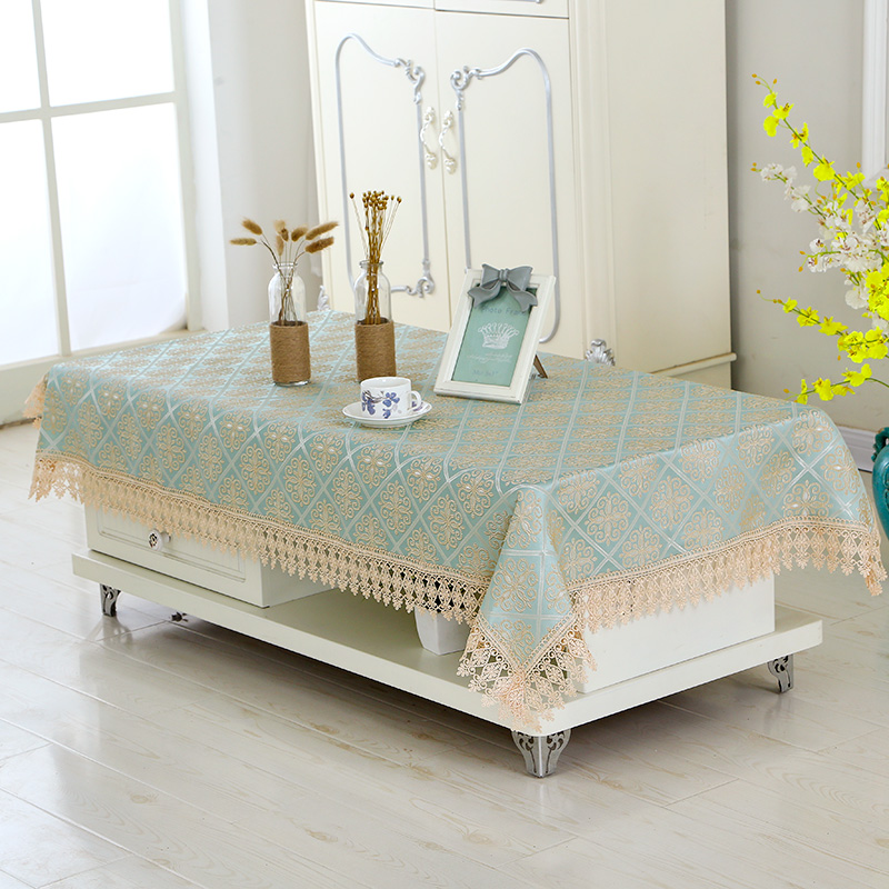 茶几桌布布艺长方形正方形客厅欧式茶几布简M约现代家用台布餐桌
