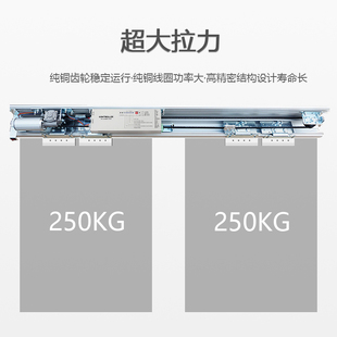 加重型自动门机组指纹玻璃电动平移门电机办公室门禁系统感应门锁