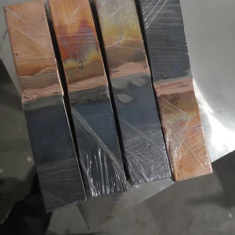 铜铁转换条 铜h铁过渡板 铜铁连接器 4*40 5*50接地铜排机房转接