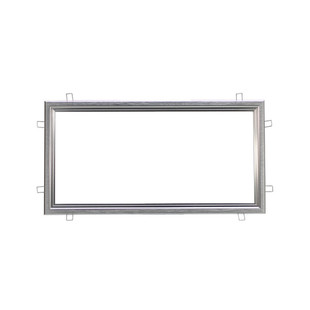 弹簧式平板灯塑料吊顶超薄吸顶灯嵌入式石膏板pvc卡扣30*60厨卫灯