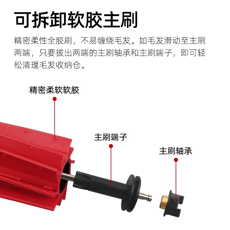 适用于石头G20扫地机器人配件滚刷V20/P10S PRO/G20S专用主刷耗材