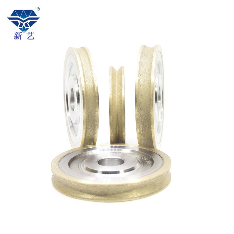 圆边玻璃磨轮 异形机圆边机加工中心F用锋利耐用 家电玻璃用金刚