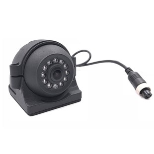 AHD200万高清夜视防水侧视摄像头货挂车校车右视盲区监控报警探头