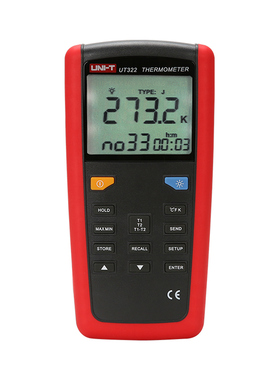 优利德UT321/323/325接触式测温仪热电偶温度计K型数字温度表