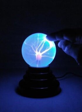 创意魔法球送男生日礼物女发光玩具玻H璃静电水晶球感应科技感摆