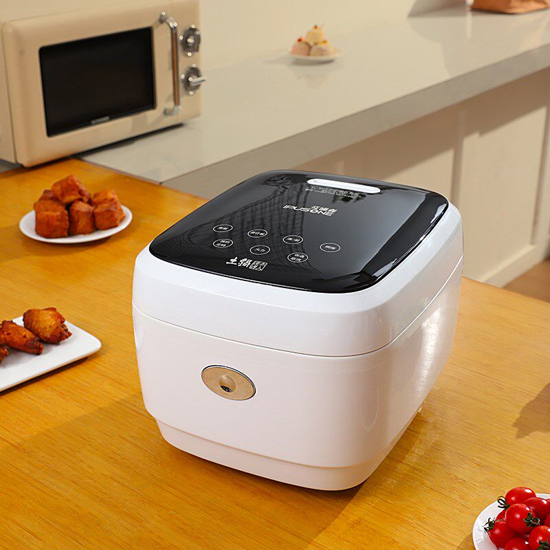 3升陶瓷内胆电饭煲 0零涂层电饭锅 2-5人家用无涂层智能煮饭粥锅