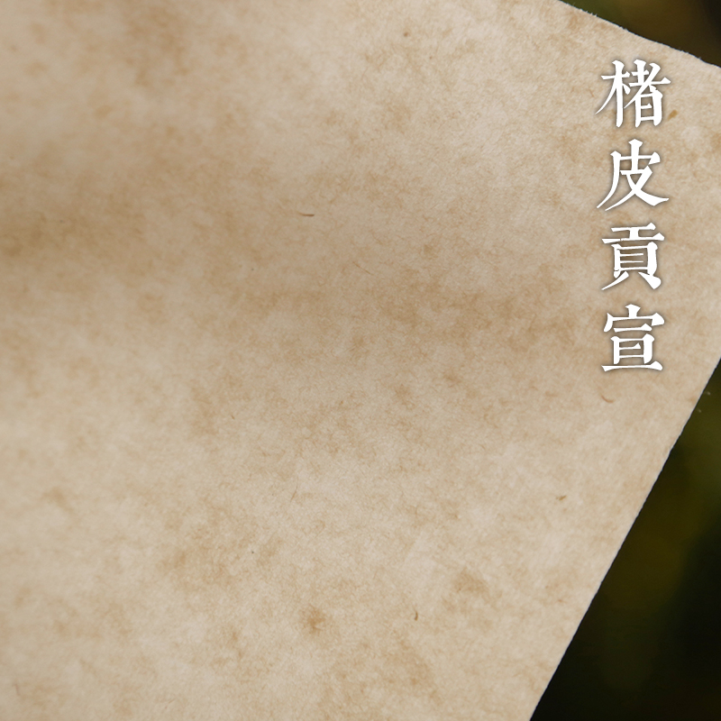 手工本色楮皮纸麻 麻皮纸半熟古法宣纸作品用纸书法国画专用纸楮