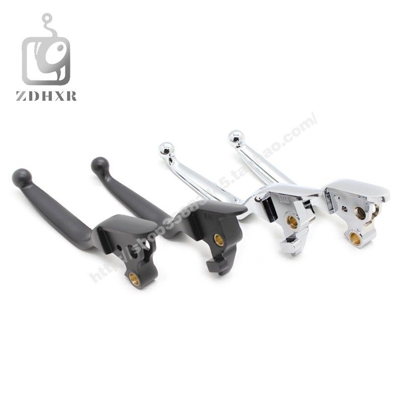 适用哈雷软尾系列突破者 肥仔2015-23年离合刹车拉杆牛角手把新款