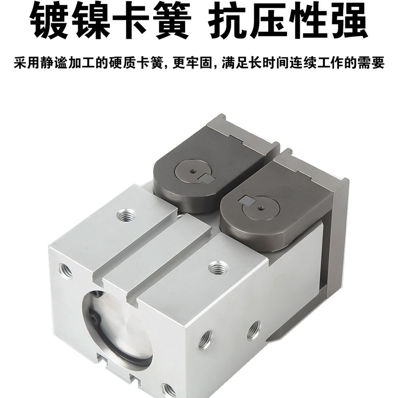 180度MHW2气动手指气缸定位气夹爪MHW2-10-16-20-25 3U2D 40D1现
