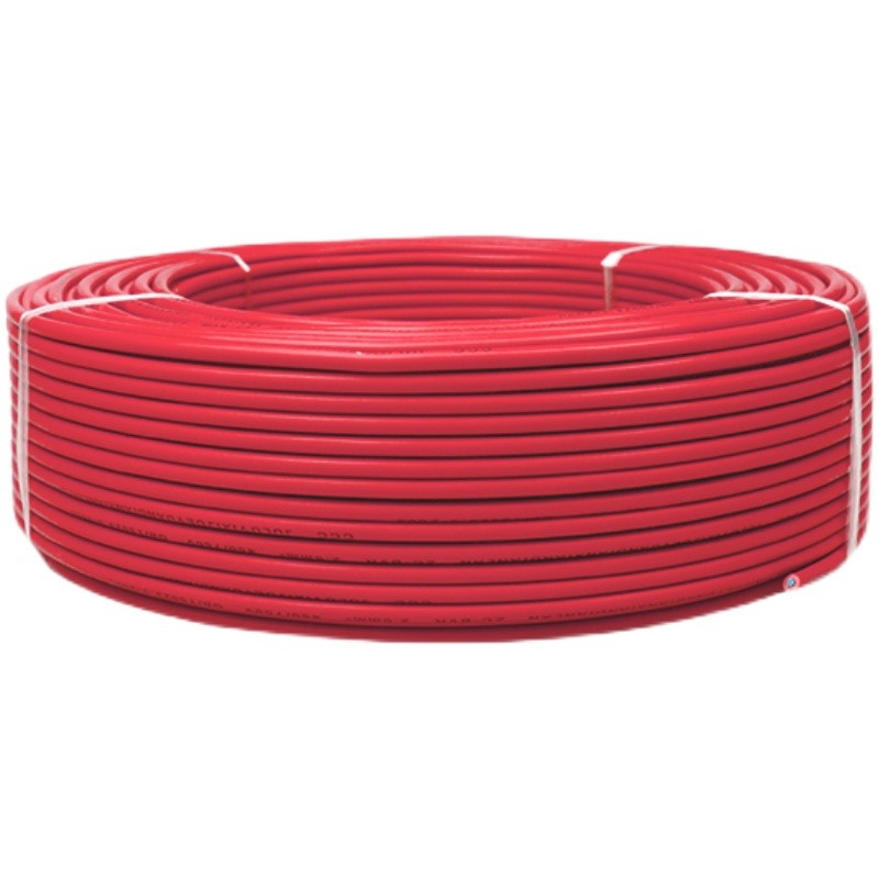 珠江电线1.5 4国标家用铜线2.5 6 10平方BVR家T装多股纯铜芯软电