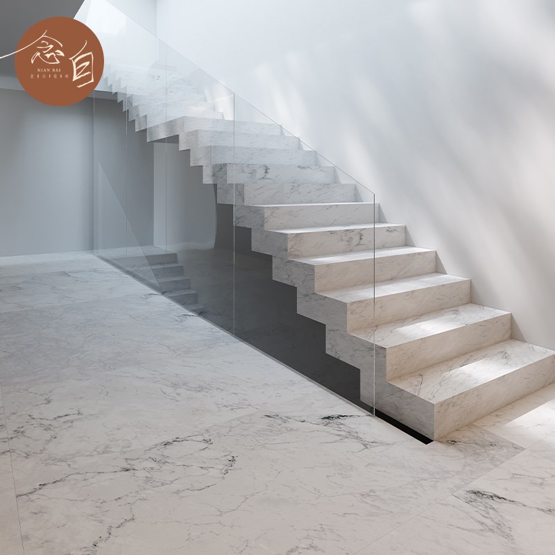 意大利雪花白瓷砖900x1800客厅防滑大理石纹地砖厨V房卫生间墙面