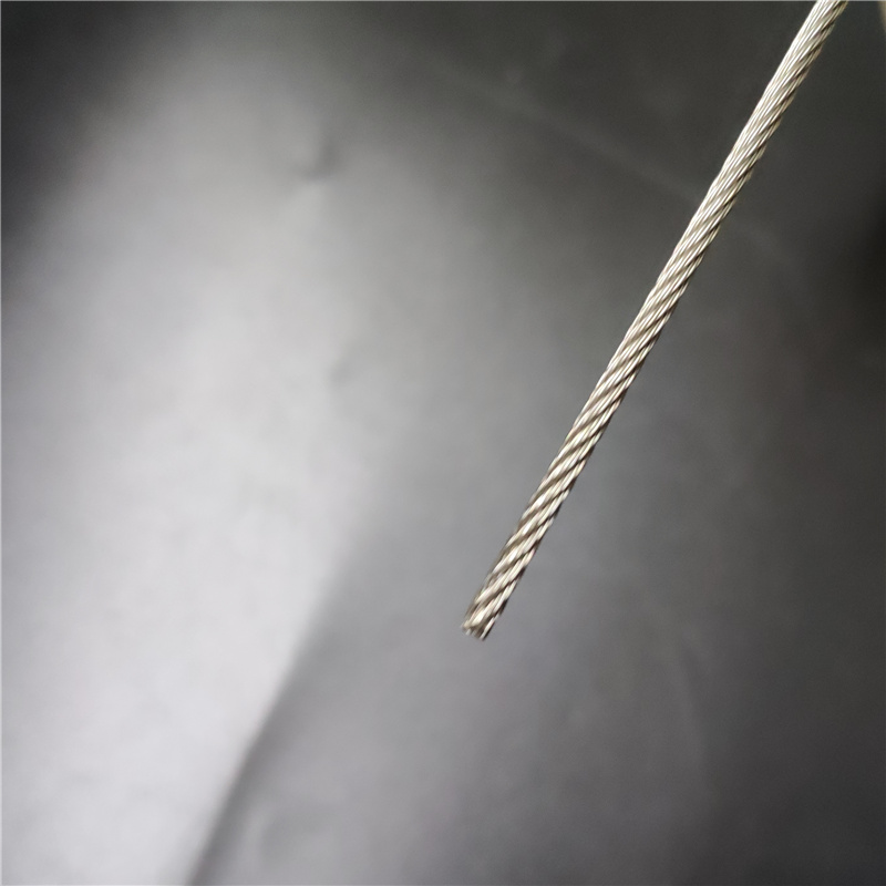 304不锈钢晾衣绳国旗绳首饰吊灯细软小钢丝绳1.2 0.N8 6 1.5 3 4m
