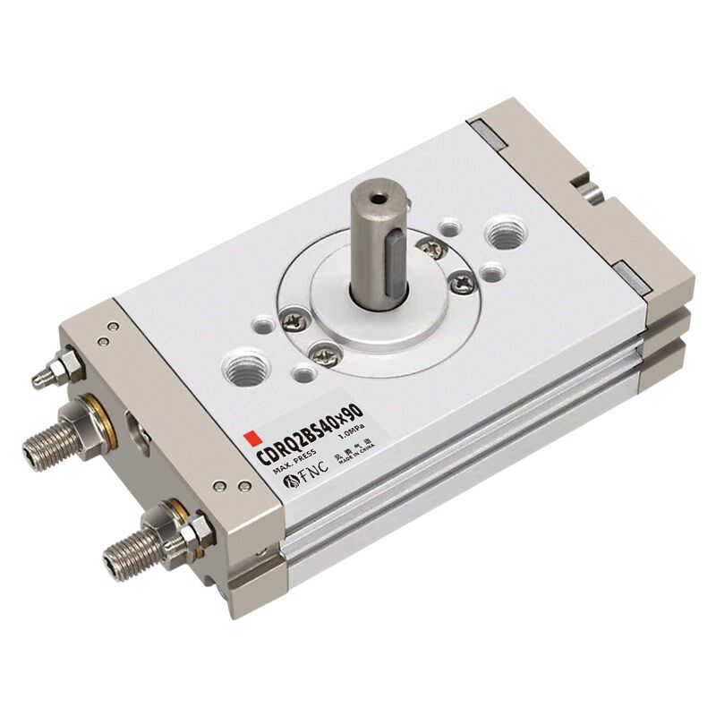 薄型旋转摆动气缸CRQ2B/CDRQ2BS转角回转气缸90/180度单双轴转动