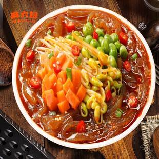 麻六记火锅粉219g麻辣川粉湿粉免煮冲泡即食懒人宽粉条速食旗舰店