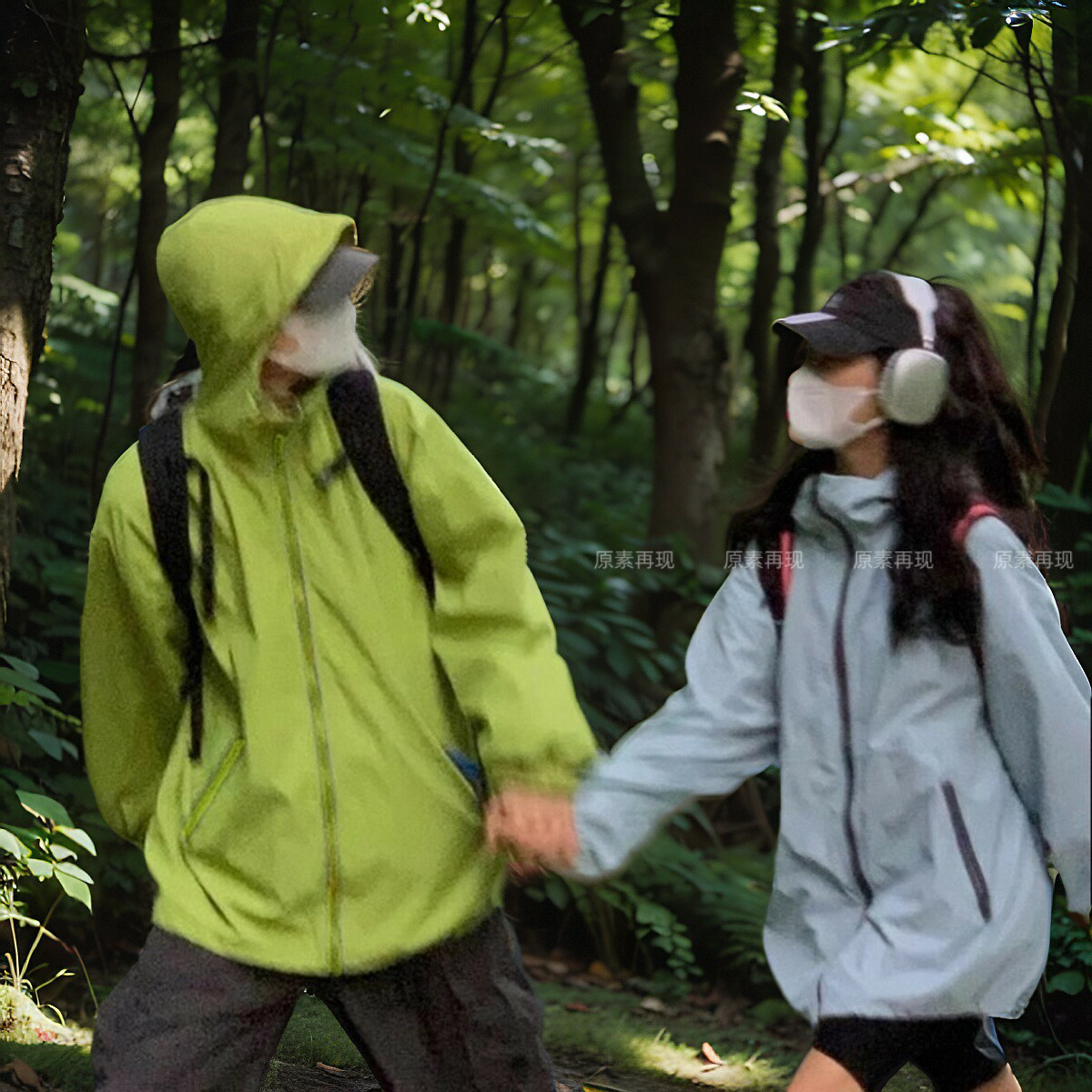 防水冲锋衣外风套女早春秋季新款穿搭防爬山登山服三合一套装.