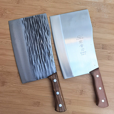 宋彬宰骨刀手工锻打过火