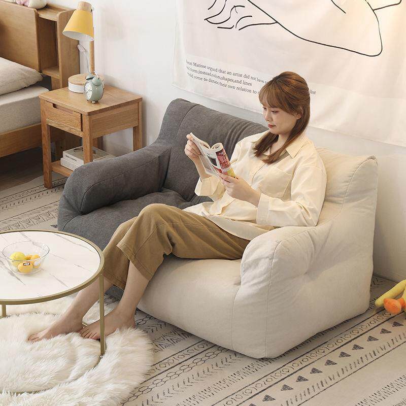 懒人沙发可躺可睡单人豆袋小户型儿童小沙发卧室榻榻米躺椅客厅厂