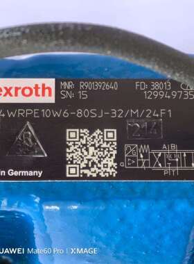 R9013926404WRPE10W6-80SJ-32/M/24F1#Rexroth比例阀
