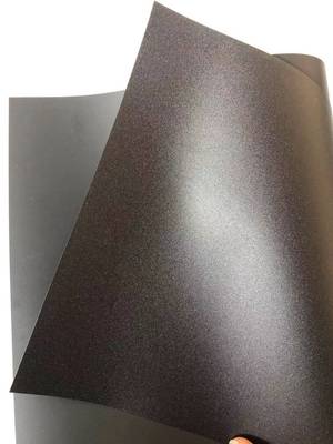 黑色防火无卤PC薄膜KLX康隆鑫阻燃PC-1860B  0.25mm