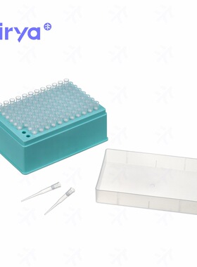 virya 50μL高透明Tecan吸头 移液tip枪头吸塑盒装灭菌PP 3223009