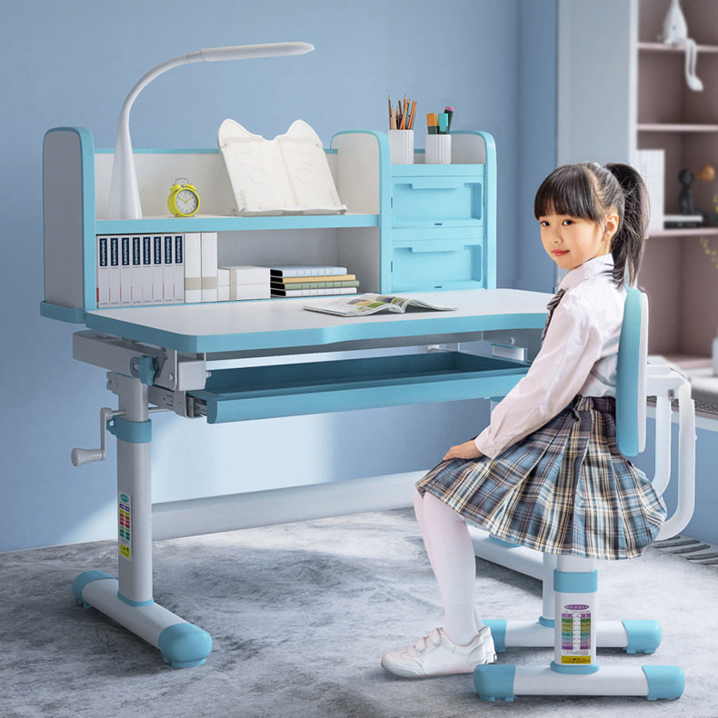 小学生升降学习桌椅套装