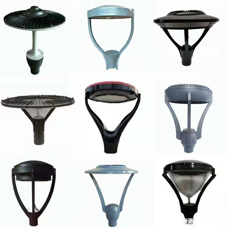 led3米庭院灯灯头户外防水小区路灯草坪高杆景观花园别墅灯罩室外