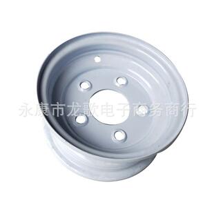 拖车载重车5孔工程机械钢圈8寸5孔ATV4.00-84.80-8轮毂