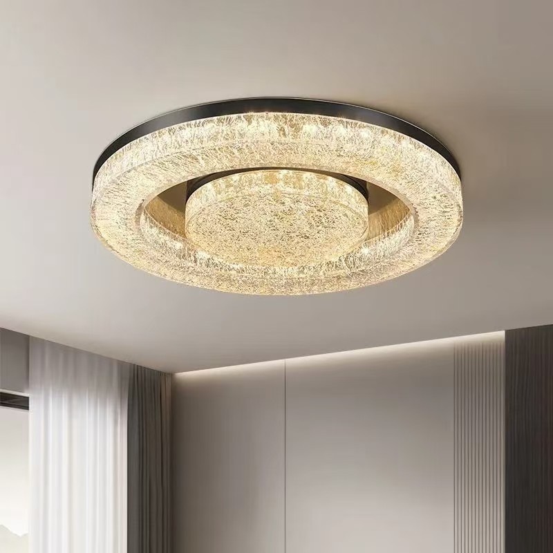 意式全铜极简客厅吸顶灯后现代轻奢设计师款艺术网红创意别墅灯具