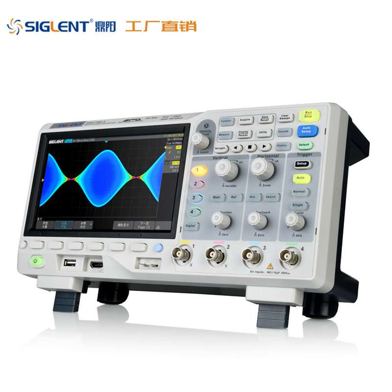 Siglent/鼎阳 宽带200M 采样1G 四通道SDS1204X-C 数字荧光示波器