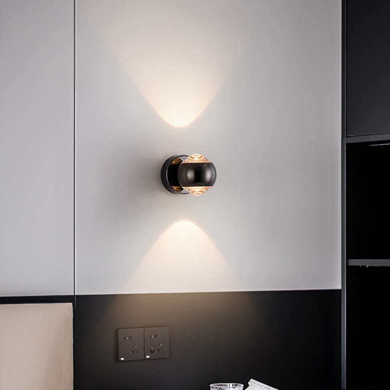 壁灯卧室床头灯现代简约高级感可旋转过道走廊入户玄关楼梯间灯具