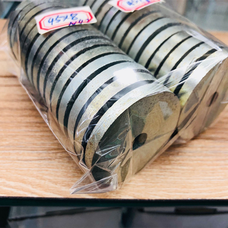 强磁铁N40材料打捞圆形磁铁 打孔圆环43*5毫米大环形磁铁 强磁磁