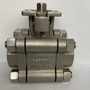 球阀 不锈钢304内螺纹三片式 3PC 高平台丝扣球阀 高温高压3片式