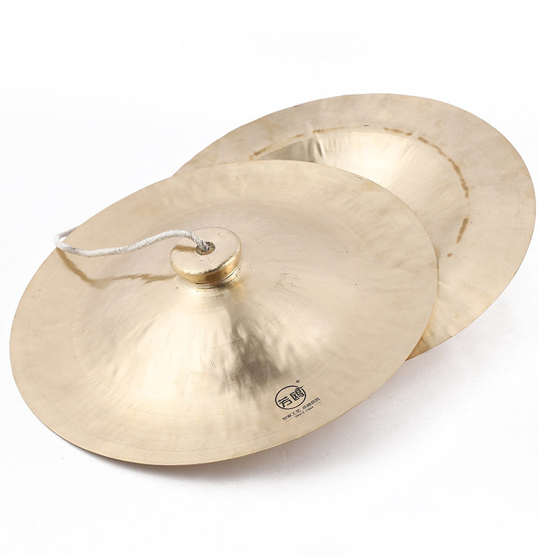 广钹响铜广钹大镲铙广镲35公分大镲大钹腰鼓镲舞狮镲35cm铜镲