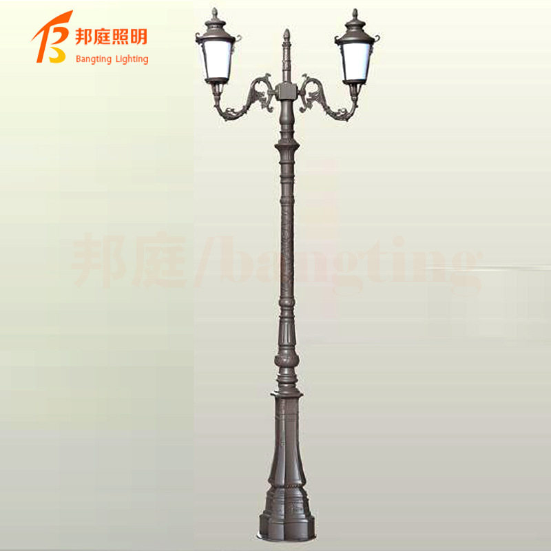 2.85M庭院灯防水小区路灯欧式花园别墅景观灯室外广场照明灯高杆