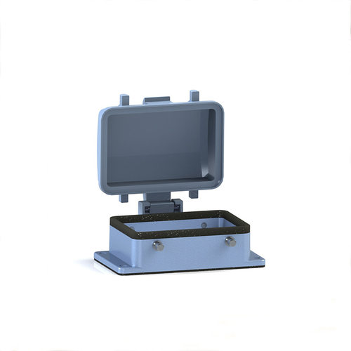 厂家直销 热流道底座 代替harting 重载连接器铝壳H32A-BK-4B-CV