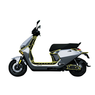 九号M80C/M85C/M95C碳纤维贴纸