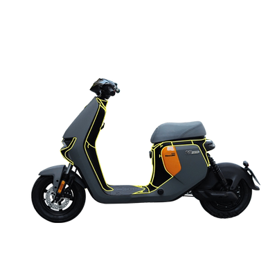 九号F35/F60/F90碳纤维保护贴