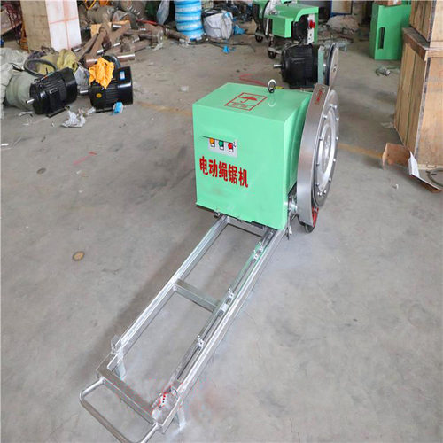 小型电动矿山开采绳锯机生产桥梁墙体切割机
