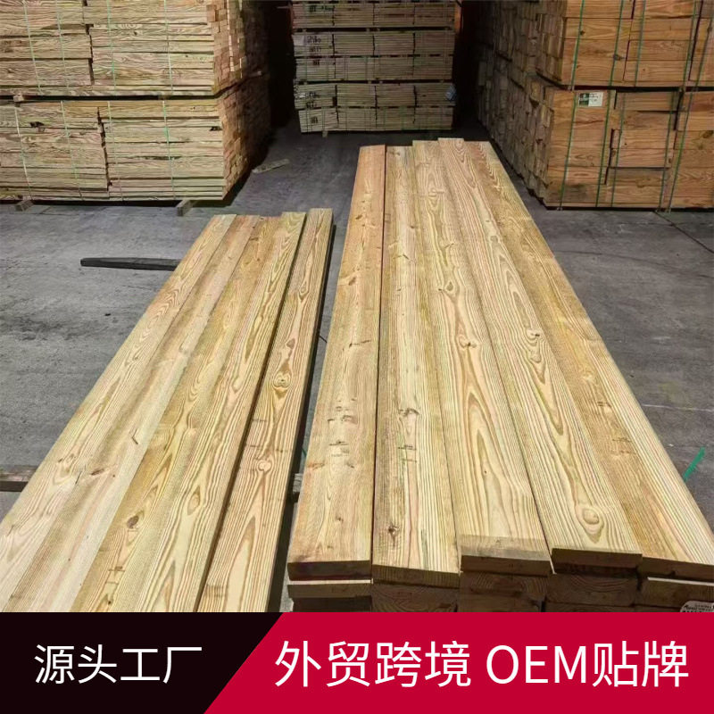 南方松户外防腐木地板墙板凉亭