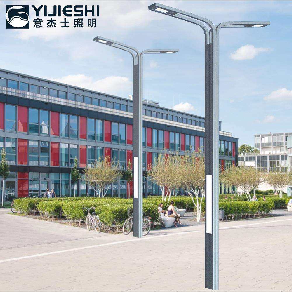 LED铝型材庭院灯3米4米广场园林学校现代景观花园庭院灯