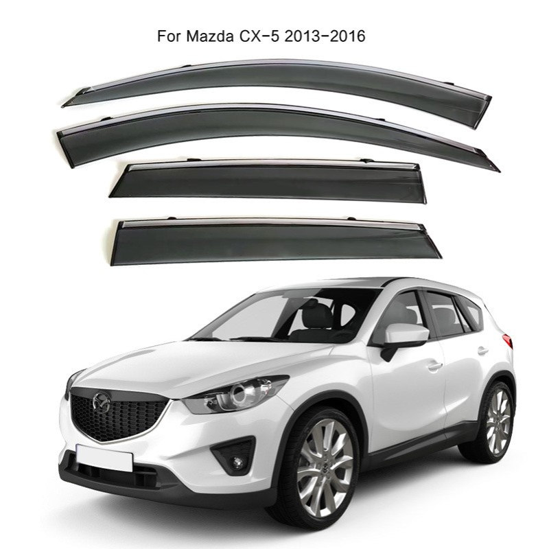 专用2013-2016马自达CX-5晴雨挡Mazda CX-5 Window Visors防雨眉