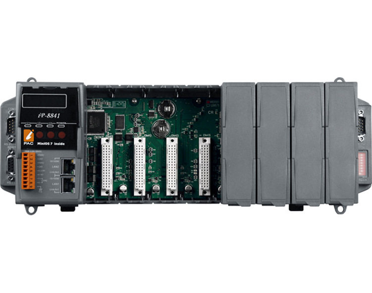 iP-8841紧凑型PAC双网口Linux控制器8个I/O槽C编程