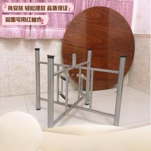 餐桌大圆桌12人家用圆形桌面带转盘实木饭桌10人桌子15人台面面板