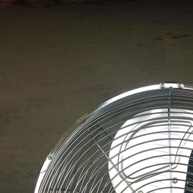 M 厂家直销工业电风扇16寸落地趴地扇爬地扇金属风扇 强力风扇