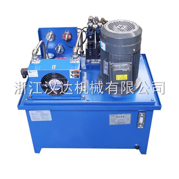供应2.2kW液压系统风机风筒制造设备专用液压站
