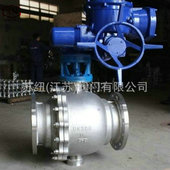 球阀_固定式 Q947F 16C电动固定式 球阀_不锈钢电动球阀