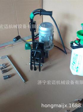 电动钢轨钻孔机DZG钢轨钻孔机包邮电动钢轨打眼机打孔机