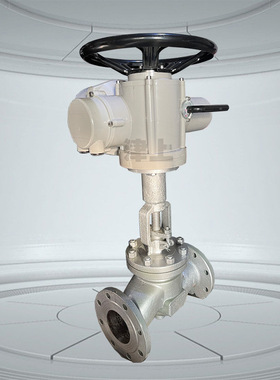 J941H-16C DN200 DN250 津上伯纳德 单向水蒸汽铸钢电动截止阀